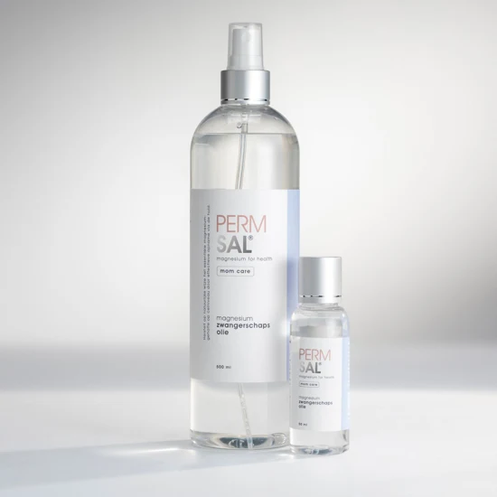 Permsal Magnesium zwangerschapsolie 500ml – olie 500 ml + 50 ml gratis | wellnessproduct