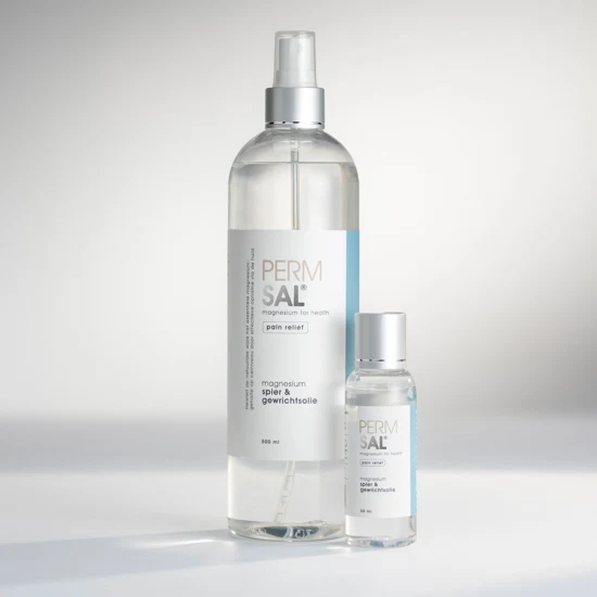 Permsal Magnesium spier- en gewrichtsolie 500ml – olie 500 ml + 50 ml gratis | wellnessproduct